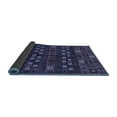 thumbnail image 2 of Ahgly Company Indoor Rectangle Abstract Blue Modern Area Rugs, 8' x 12', 2 of 4
