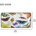 thumbnail image 3 of SKYSONIC 39x20 Inch Area Rug Colorful Butterfly Door Mat Washable Non-Slip Throw Floor Carpet, 3 of 7