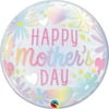 22 inch BUBBLE - MOTHER'S DAY FLORAL PASTEL