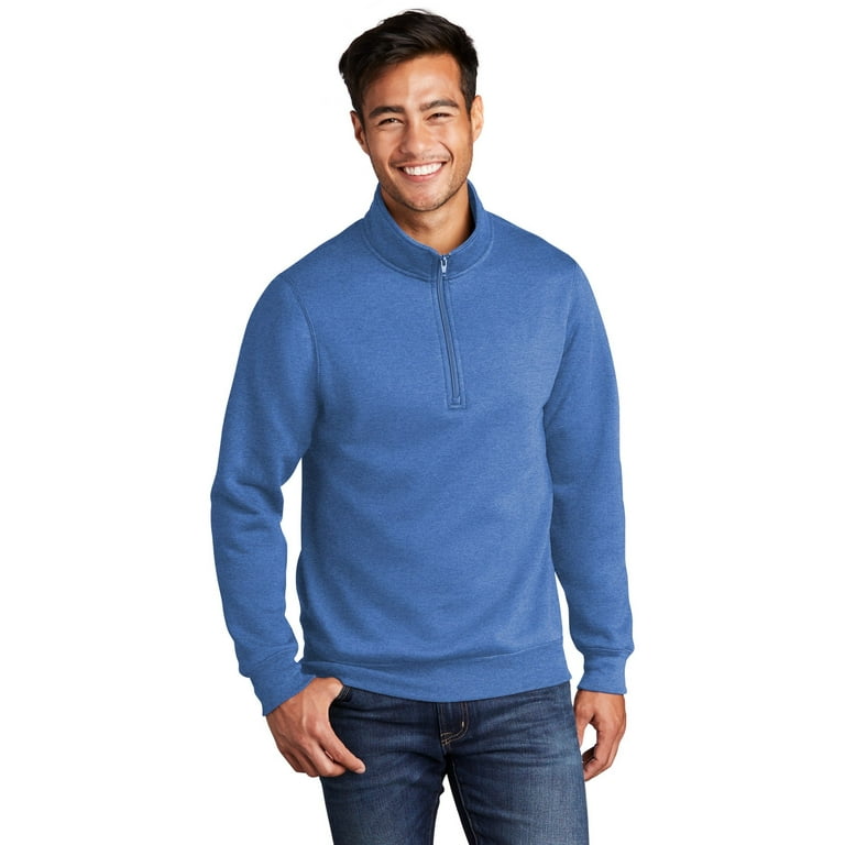 Port & Company Men's Core Fleece 1/4-Zip Pullover Sweatshirt