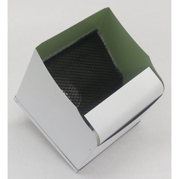 Downspout Debris Filter for 2x3 Downspout ? HIGH GLOSS WHITE