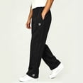 thumbnail image 3 of Chiccall Boys Girls Baggy Sweatpants Elastic Waist Wide Leg Lounge Sweat Pants Casual Versatile Joggers Track Pants with Zippers and Pockets, 3 of 7