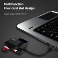 thumbnail image 2 of Sywqhk Lector de tarjetas de memoria Lenovo D303 USB 3.0 4 en 1 para tarjeta TF CF MS Secure Digital, 2 of 9
