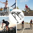 NUOLUX Rear Rack Almost Universal Adjustable Bike Cycling Cargo Luggage Carrier Rack Heavy Duty