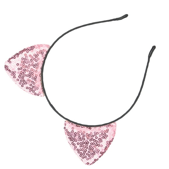 Party Cat Ear Headbands, Beautiful Shining Shiny Cat Ear At Ear Headband Stable Durable  For Daily Life Weddings Party Dances For Christmas Holloween