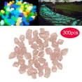 thumbnail image 2 of Clearance! CICRKHB Glowing Stones Clearance 300 Pcs Garden Decoration Glow in The Dark Luminous Pebbles Stones Wedding Pink, 2 of 2