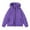 Purple, variant on Gytharion Mens Waterproof Hooded Jackets Lightweight Casual Full Zip Windbreaker Coat with Pockets Fashion Solid Long Sleeve Punching Jackets for Outdoor Hiking Travel