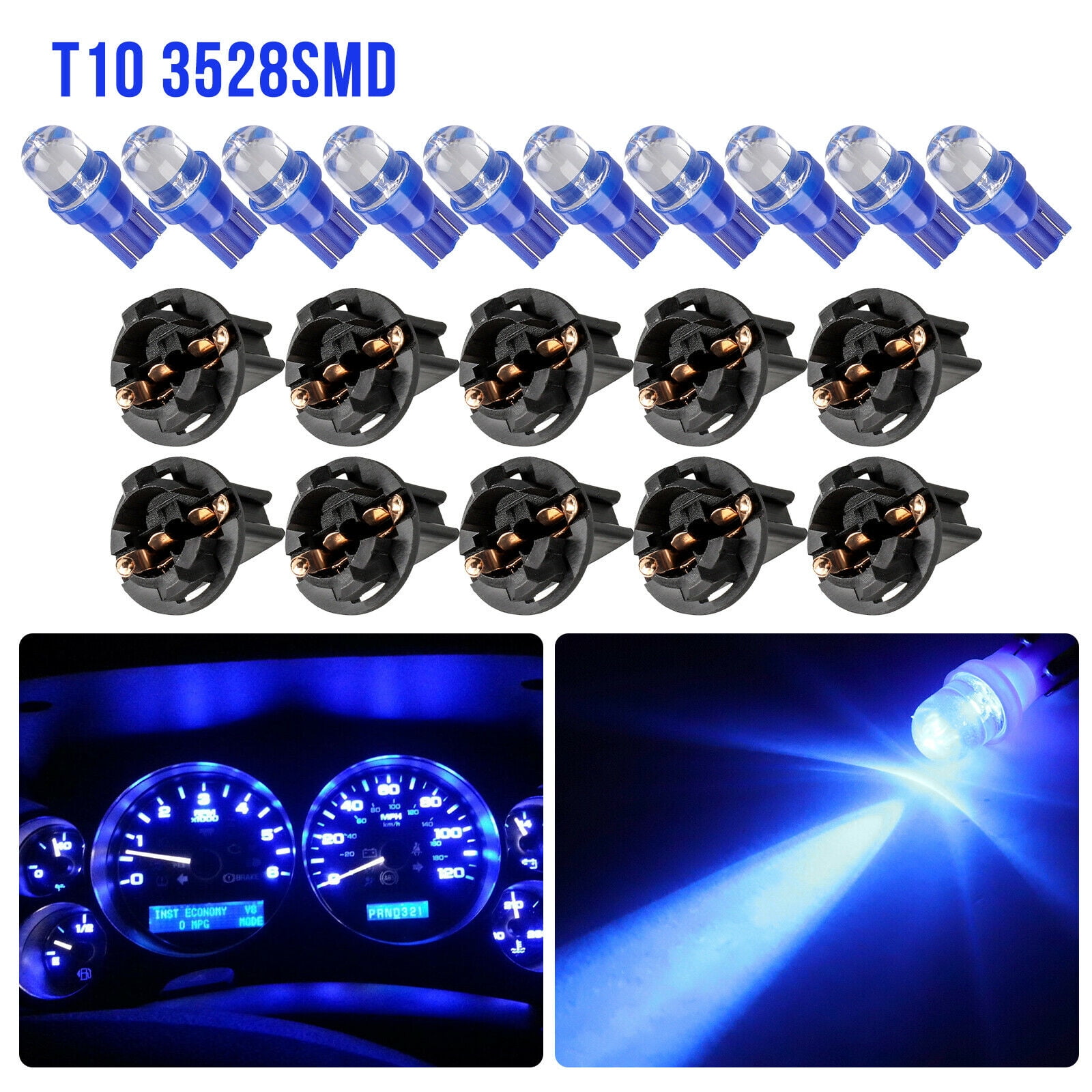 cciyu 6 Pack Blue T10 Diode 194 168 192 921 Led Bulbs Dashboard Gauge Light Speedometer Odometer Tachometer LED Light 991552-5210-1717255 cciyu 6 Pack Blue T10 Diode 194 168 192 921 Led Bulbs Dashboard Gauge Light Speedometer Odometer Tachometer LED Light 991552-5210-1717255