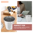 thumbnail image 3 of Milisten 2pcs Small Trash Can Desktop Garbage Bin Multipurpose Storage Buckets Garbage Containers, 3 of 5