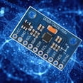 thumbnail image 1 of MPU-9250 GY-9250 9-Axle 16 Bit Gyroscope Acceleration Magnetic Sensor 3~5V Magnetometer Sensor Module, 1 of 7