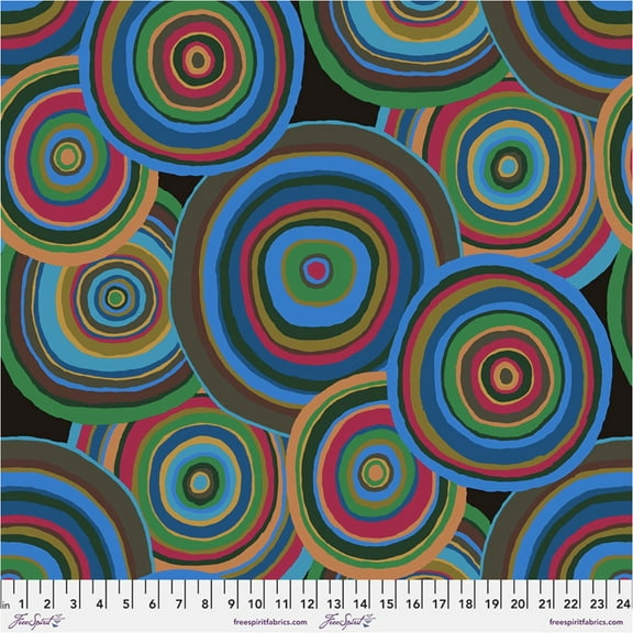 Free Spirit Kaffe Fassett Targets Green Cotton Fabric By The Yard