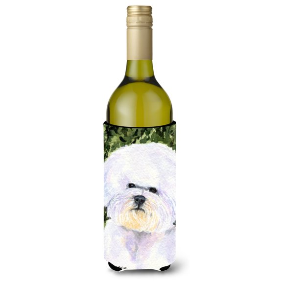 Caroline's Treasures SS8829LITERK Bichon Frise Wine Bottle Hugger, Wine Bottle, multicolor