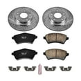 thumbnail image 3 of PowerStop Front Z23 Evolution Sport Carbon-Fiber Ceramic Brake Pad and Drilled & Slotted Rotor Kit Fits: LAND ROVER Select Models K5352, 3 of 10