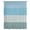 Blue, variant on Colorful Stripe Sheer Curtains 54 Inches Long, Modern Teal Blue Green Vertical Striped Light Filering Curtains, Breathable Simi Curtain Privacy Drapes for Kitchen Bathroom Small Window Treatment