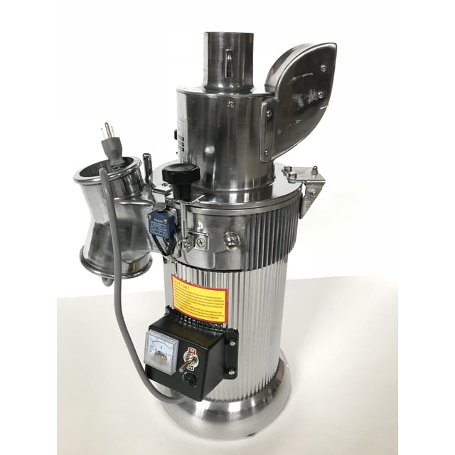 PreAsion Electric Hammer Mill Equipment Herb Grain Grinder Pulverizer Powder Grinding Machine Stainless Steel