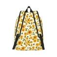 thumbnail image 3 of Daiia Classical Cute Sunflower NO.101 Vintage Canvas Backpack for Men and Women ,Hiking Backpack,Travel Laptop Bag for School,Large Capacity Backpack-, 3 of 8
