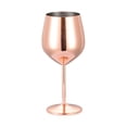 thumbnail image 1 of (Oro rosa) copa de vino tinto de acero inoxidable copa de vino copa de champán, 1 of 5