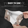 thumbnail image 5 of Naloa Chicken Print Leather Tissue Box Cover Rectangle | Long Tissue Box Cover | Tissue Box Holder | Tissue Holder for Bathroom, 5 of 9