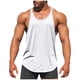 thumbnail image 1 of pstuiky Camisetas sin mangas para hombre, Camiseta deportiva de manga corta con cuello redondo, ajustada y de alta resistencia, de color liso para hombre Chaleco para hombre s, 1 of 7