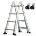 thumbnail image 1 of VEVOR Telescoping Ladder A Frame 15 FT Extension Multi-Function for Homework, 1 of 9