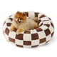thumbnail image 1 of Cama redonda para mascotas LE SURE Donut para perros y gatos pequeños, color marrón, 1 of 7