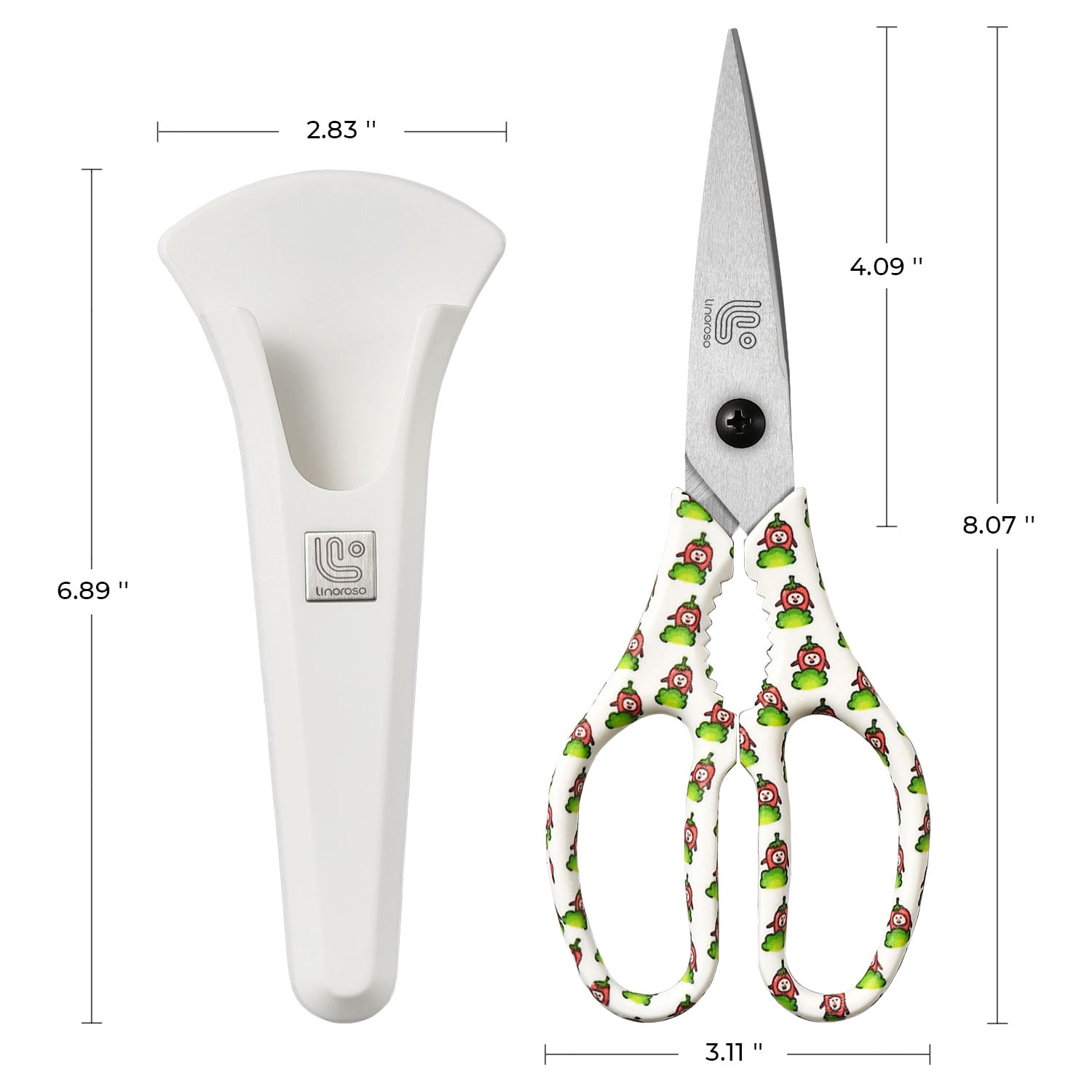 Discontinued 8 Separated Shears with Magnetic Holder