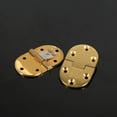 thumbnail image 5 of 2Pcs Brass Butler Tray Hinge Round Edge 2-1/2"X1-1/2" with Screws Folding Flap , Cabinet Hinges,Hinge, 5 of 9