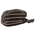 thumbnail image 4 of Unisex Catering Chef's Headwrap  Tied Cola Gorra de chef con lazo en la espalda, 4 of 5