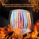 thumbnail image 5 of Kearding Colorido archivador impermeable 12 bolsillos Anti-fuego Documentos Mango Bolsa de almacenamiento Expansión Carpeta de llenado Almacenamiento y organización del hogar, 5 of 6