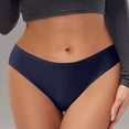 thumbnail image 5 of HongQid Underwear for Women Low Rise Ribbed Hipster Breathable Soft Womens Bikini Panties Cheeky, 5 of 8