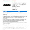 thumbnail image 2 of Rear Stabilizer Bar Link - Compatible with 2010 - 2017 Jeep Compass Sport Utility 4-Door 2011 2012 2013 2014 2015 2016, 2 of 2