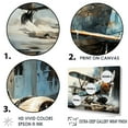 thumbnail image 3 of Designart "Dreamy Surrealism Of The Sea Plane I" Plane Floater Framed Wall Decor, 3 of 5