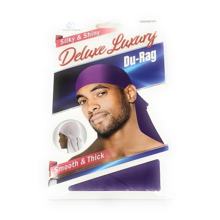 Dream Deluxe Luxury Silky Shiny Durag Wave Builder Smooth Thick Du Rag