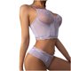 thumbnail image 5 of Ropa interior sexy Pijamas Perspectiva de encaje Ropa interior sin respaldo Conjunto de dos piezas Fridja nalpqowj38833, 5 of 5