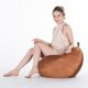 thumbnail image 5 of 2 Brown_2 Organizador de juguete de suave para Velvet Lazy Funda para Silla de relleno con suave 90x110cm Gloria funda de puf para niños, 5 of 9