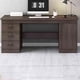 thumbnail image 5 of Wooden Bureau Office Desks Drawers Workbench Standing Storage Office Desks Multifunctional Reception Scrivania Room Furnitures My Lux Decor Round, 5 of 30