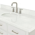 thumbnail image 5 of Ariel W060scqovo Hutton 60" Wall Mounted Single Basin Vanity Set - Grey / Carrara White, 5 of 7