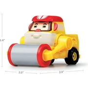 Robocar Poli MAX Die-Cast Toy – Cement Mixer Truck, Plastic Robot Transformers, Role Play Construction Vehicle for Kids 1+