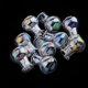 thumbnail image 5 of Blesiya10pcs Frascos de Muestra Vacíos en Miniatura de Botellas de Mensajes con Tornillos - Forma plana de Forma plana de Fernando mini botellas con corchos, 5 of 8