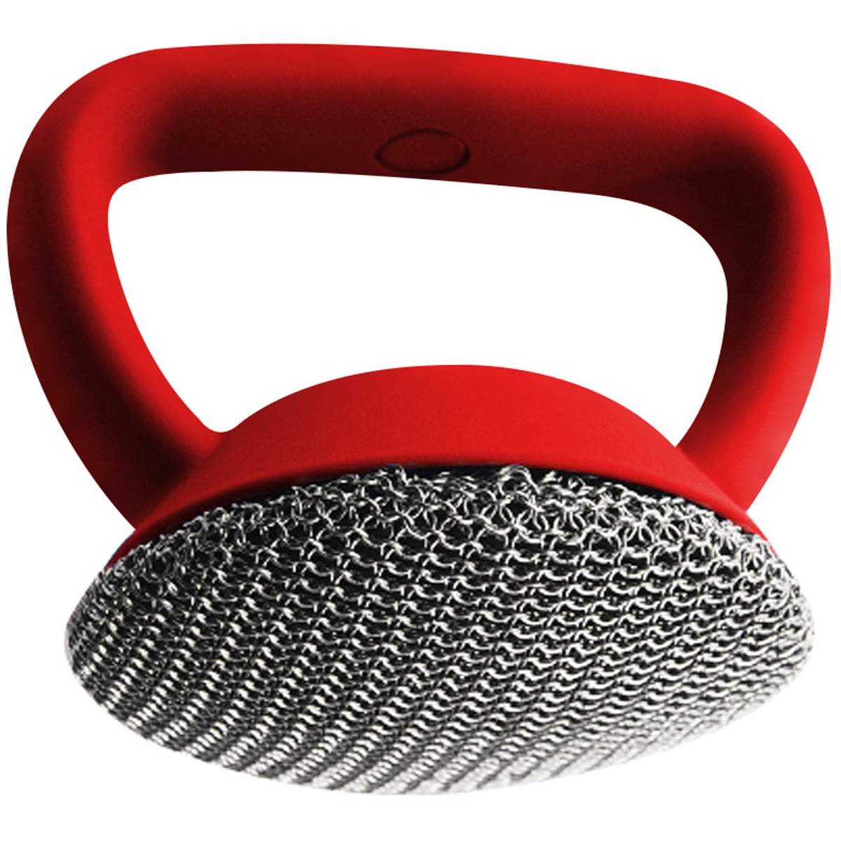 Bruntmor 304 Stainless Steel Chainmail Scrubber for Cast Iron Pans and More  Cookware - 8 x 8 Size, 18/10 Material 