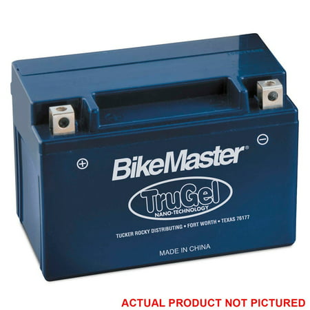 TruGel Battery, Has a much longer storage life on the shelf or in the bike By