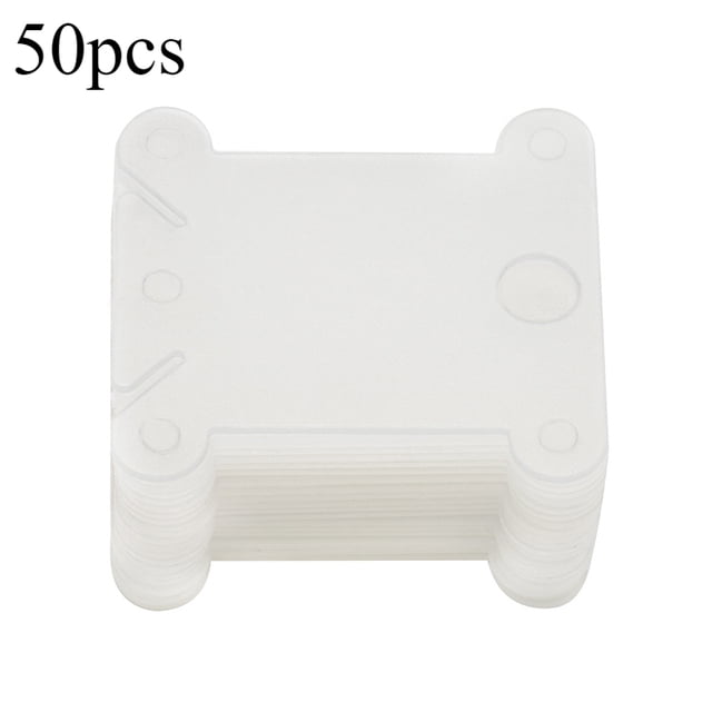 Plastic Embroidery Floss Organizer Cards, Thread Holder Bobbins for Cross Stitch, Sewing and DIY Crafts