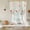 Off White, variant on Green Spring Floral Balloon Curtains for Living Room/French Door, Colorful Summer Flowers Vintage Botanical Tie Up Curtains 63 Inch Length Energy Saving Kitchen Curtains Shades for Windows 42"x63"
