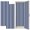 Color 1, variant on 2 Pcs School Locker Magnetic Wallpaper 12" x 36" Green stripes Seamless pixel stripe light sage green white Reusable Removable Locker Accessories Back to School Supplies