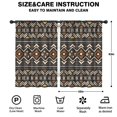 thumbnail image 2 of Blackout Kids Curtains,Boho Bohemia Geometric Line Art Childrens Insulated Curtains Set Of 2,Bedroom Essentials,Toddler Room Decor 42"x63"(106x160cm), 2 of 4