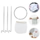thumbnail image 2 of Juego de soporte para colador de mermelada con bolsa, bolsa reutilizable para filtro de alimentos, colador de café, 1 Juego, 2 of 8