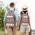 thumbnail image 5 of Naloa Fashion Tatreez Canvas Backpack for Men Women Rucksack Casual Travel Daypack College Tote Satchel Bookbag for Teens-Small, 5 of 7