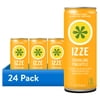 (24 pack) Izze Can Sparkling Juice Pineapple, 8.4 fl oz can
