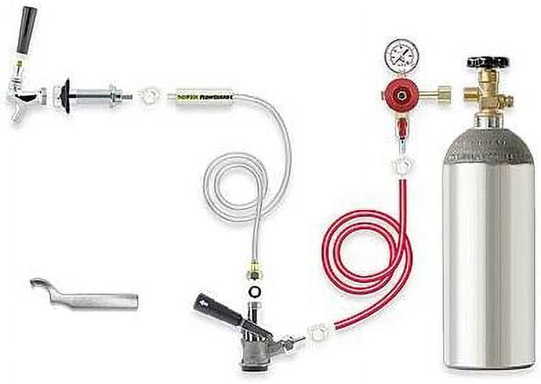 Kegerator Conversion Kit with CO2 Tank (Convert a Refrigerator to a Kegerator)