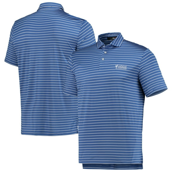 $98.50 RLX Ralph Lauren Men's Stretch Short-Sleeve Polo Shirt, Blue/White[ S]